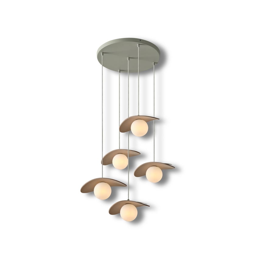 Osram - Luster na sajli DECOR PEARL 5xG9/5W/230V bež