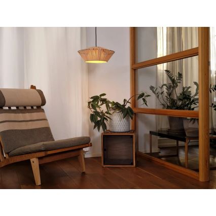 Osram - Luster na sajli DECOR STRIPES 1xE27/10W/230V Ø 40,5 cm bež