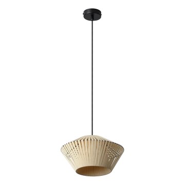 Osram - Luster na užetu DECOR STRIPES 1xE27/10W/230V Ø 30,5 cm bež