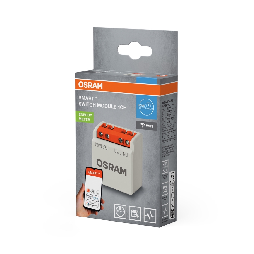 Osram - Modul za 1-tipkasti prekidač SMART+ 230V Wi-Fi