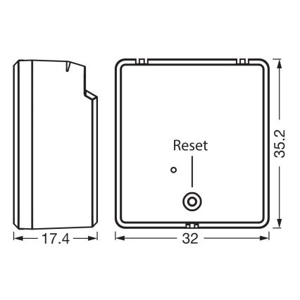 Osram - Modul za 1-tipkasti prekidač SMART+ 230V Wi-Fi
