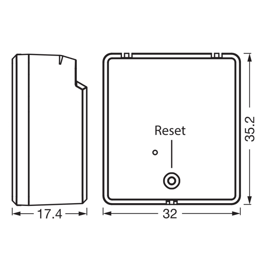 Osram - Modul za 1-tipkasti prekidač SMART+ 230V Wi-Fi