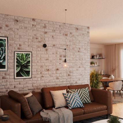 Osram - Napajni kabel PENDULUM 1xE27/40W/230V crni