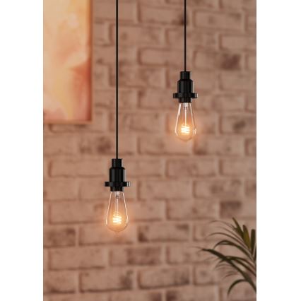 Osram - Napajni kabel PENDULUM 1xE27/40W/230V crni