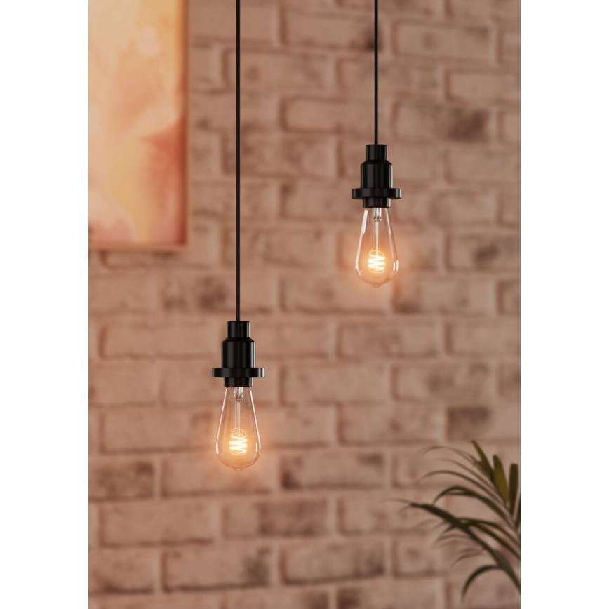 Osram - Napajni kabel PENDULUM 1xE27/40W/230V crni