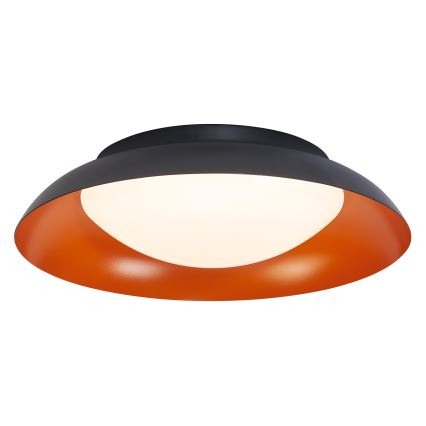 Osram - LED prigušivo stropno svjetlo ORBIS PLATE LED/35W/230V Ø 43 cm narančasta/crna