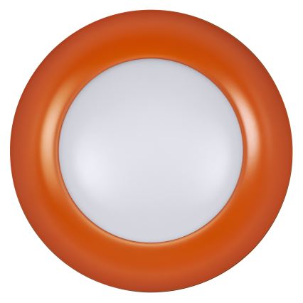 Osram - LED prigušivo stropno svjetlo ORBIS PLATE LED/35W/230V Ø 43 cm narančasta/crna
