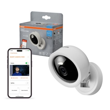 Osram - Pametna unutarnja kamera sa 2K senzorom SMART+ 230V Wi-Fi