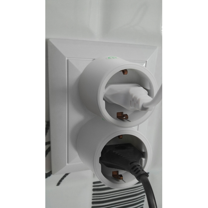 Osram - Pametna utičnica SMART+ MATTER SCHUKO 2300W/230V/10A Wi-Fi bijela
