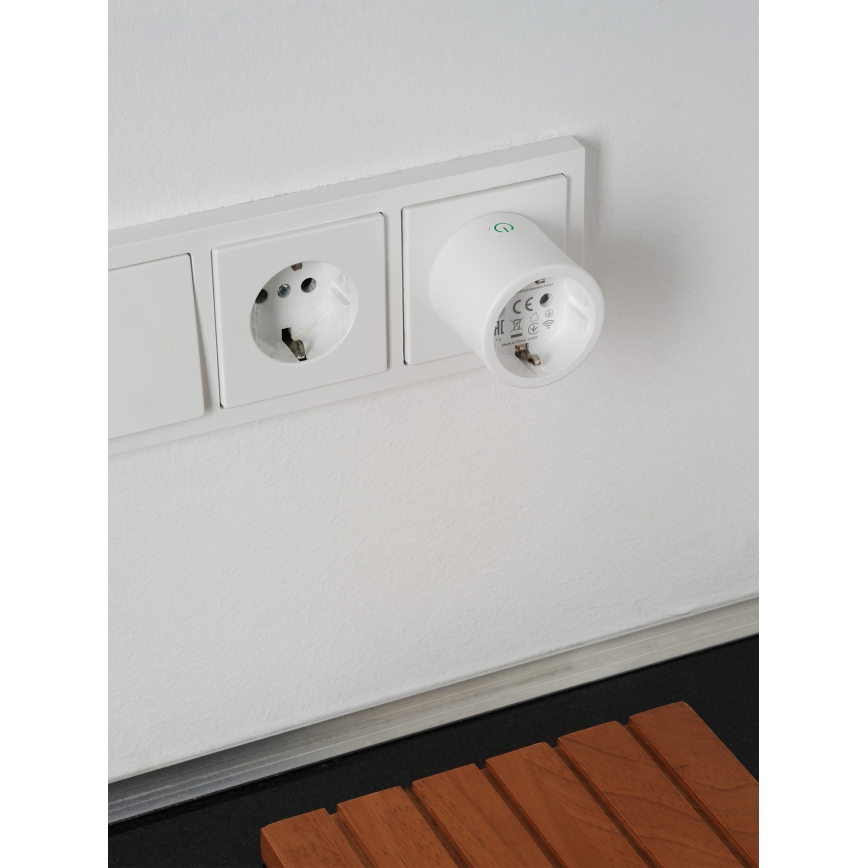 Osram - Pametna utičnica SMART+ MATTER SCHUKO 2300W/230V/10A Wi-Fi bijela