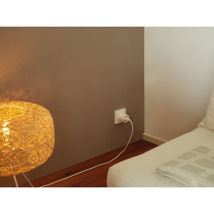 Osram - Pametna utičnica SMART+ MATTER SCHUKO 2300W/230V/10A Wi-Fi bijela