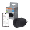 Osram - Pametna utičnica SMART+ MATTER SCHUKO 2300W/230V/10A Wi-Fi crna