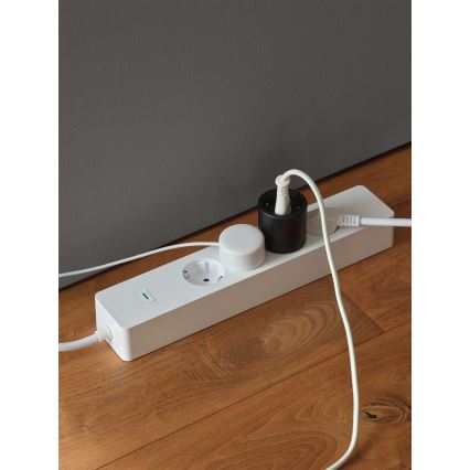 Osram - Pametna utičnica SMART+ MATTER SCHUKO 2300W/230V/10A Wi-Fi crna