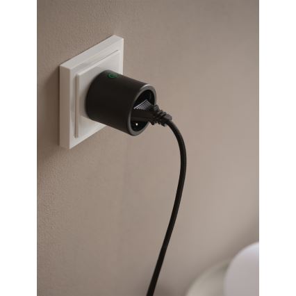 Osram - Pametna utičnica SMART+ SCHUKO 2300W/230V/10A crna