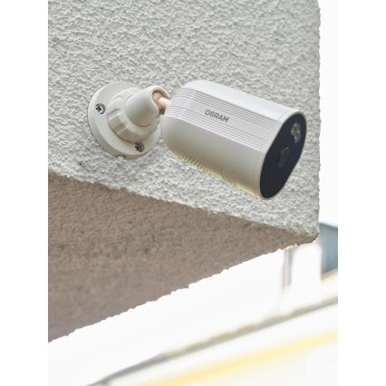 Osram - Pametna vanjska kamera sa senzorom 2K SMART+ 230V IP67 Wi‑Fi