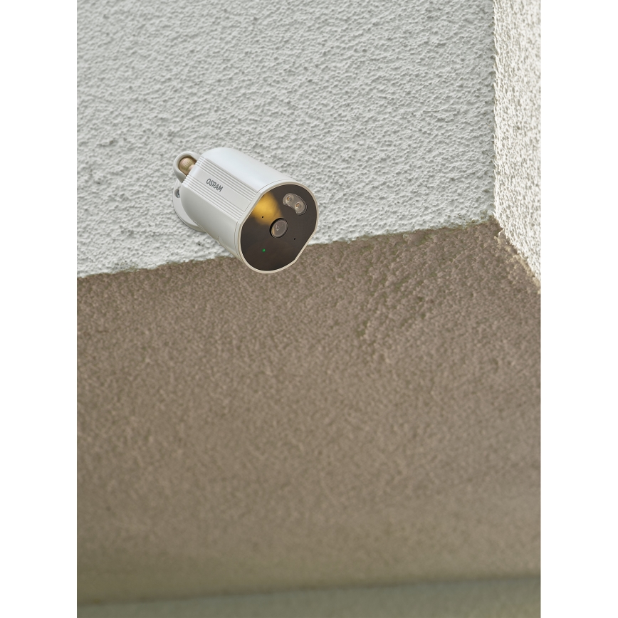 Osram - Pametna vanjska kamera sa senzorom 2K SMART+ 230V IP67 Wi‑Fi