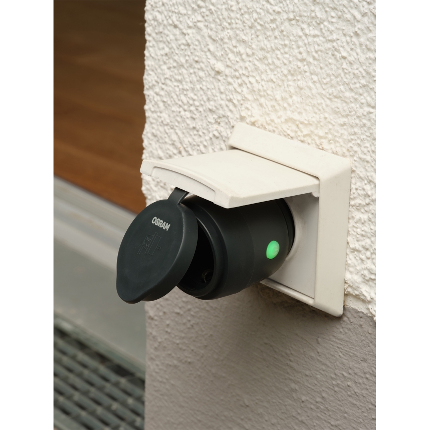 Osram - Pametna vanjska utičnica SMART+ MATTER SCHUKO 3680W/230V/16A IP44 Wi-Fi