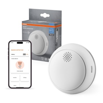 Osram - Pametni detektor dima SMART+ 3V Wi-Fi 1400 mAh