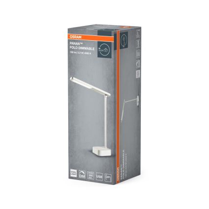 Osram - PANAN LED stolna svjetiljka s dodirnim prigušivanjem LED/5,2W/5V 1200 mAh CRI 90