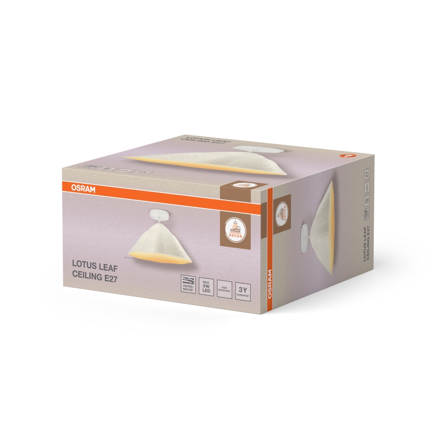 Osram - Plafonski luster LOTUS LEAF 1xE27/9W/230V Ø 39,6 cm