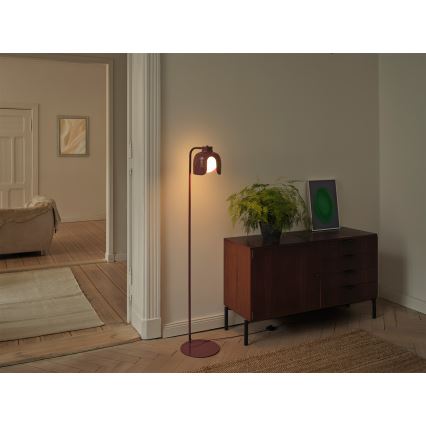 Osram - Podna svjetiljka DECOR COROLLE 1xE27/15W/230V crvena