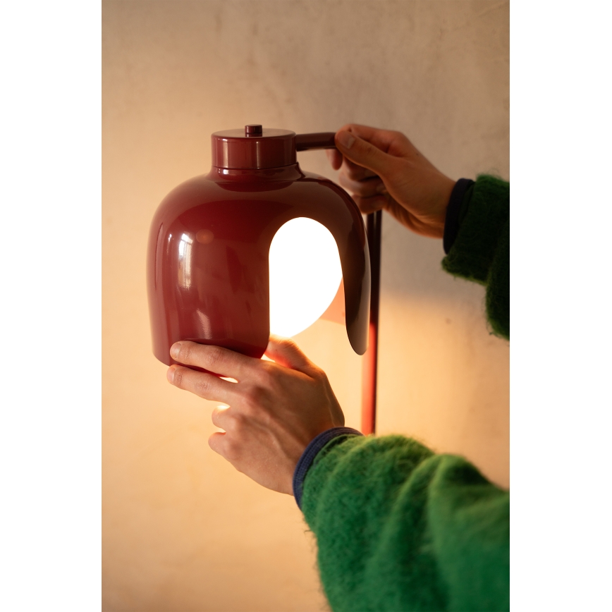 Osram - Podna svjetiljka DECOR COROLLE 1xE27/15W/230V crvena