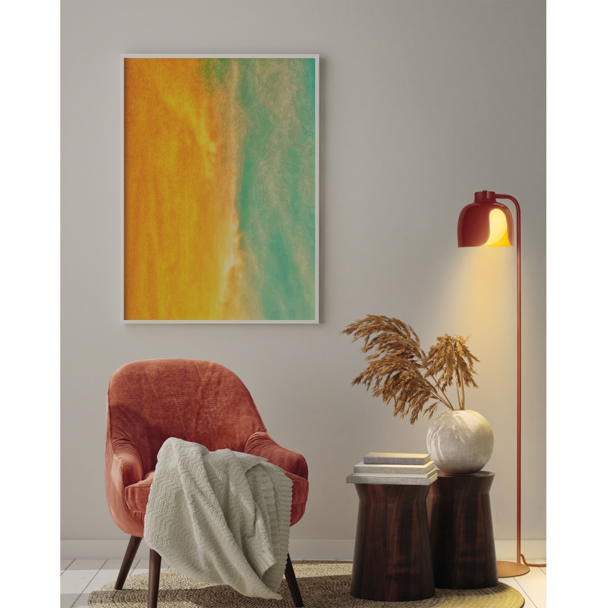 Osram - Podna svjetiljka DECOR COROLLE 1xE27/15W/230V crvena