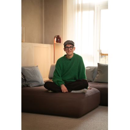 Osram - Podna svjetiljka DECOR COROLLE 1xE27/15W/230V crvena