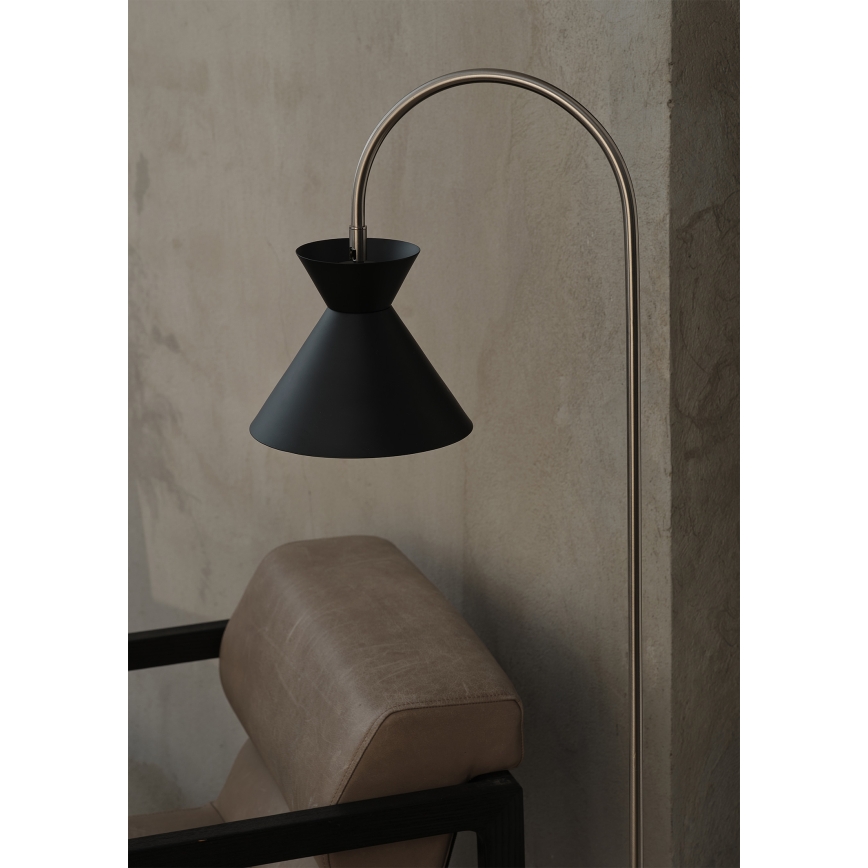 Osram - Podna svjetiljka DECOR WAIST 1xE27/40W/230V crna