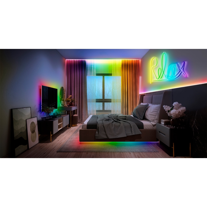 Osram - LED RGB traka s mogućnošću prigušivanja SMART+ MAGIC 3 m LED/22W/230V Wi-Fi + daljinski upravljač