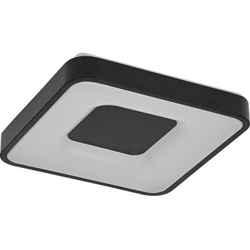 Osram - Prigušiva stropna svjetiljka ORBIS PIANA LED/24W/230V 38x38 cm crna