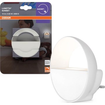 Osram - Prigušivo LED noćno svjetlo LUNETTA LED/0,65W/230V