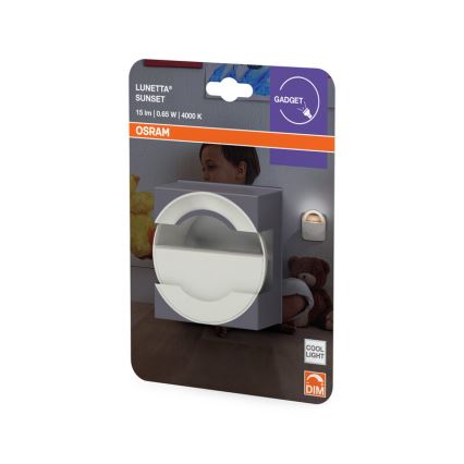 Osram - Prigušivo LED noćno svjetlo LUNETTA LED/0,65W/230V