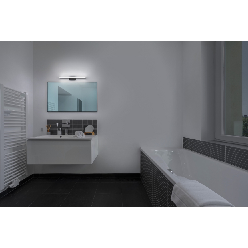 Osram - LED prigušivo osvjetljenje za kupaonsko ogledalo ORBIS MIRROR LED/10W/230V 3000/4000K 60 cm IP44 crna
