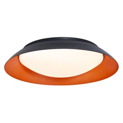 Osram - LED prigušivo stropno svjetlo ORBIS PLATE LED/45W/230V promjer 48 cm narančasto/crno