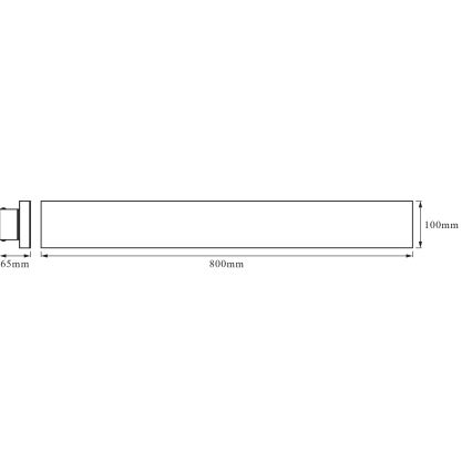 Osram - LED prigušivo stropno svjetlo SMART+ PLANON LED/27W/230V 80x10 cm 3000-6500K Wi-Fi