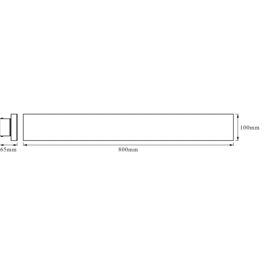 Osram - LED prigušivo stropno svjetlo SMART+ PLANON LED/27W/230V 80x10 cm 3000-6500K Wi-Fi