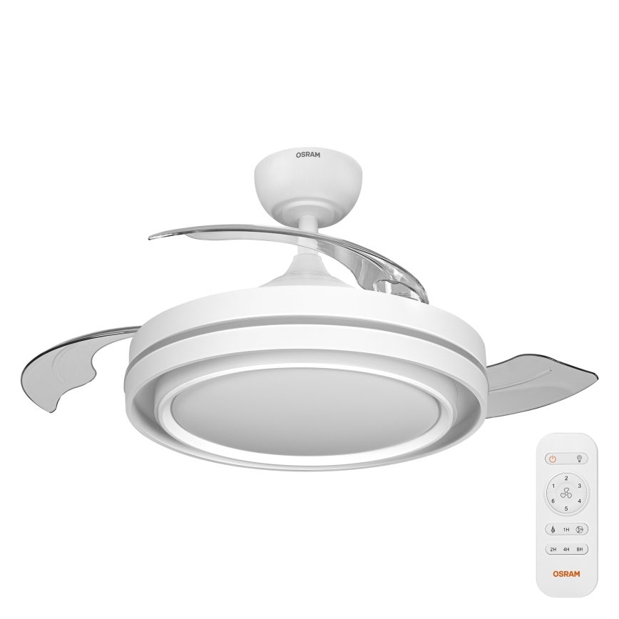 Osram - LED prigušivo stropno svjetlo s ventilatorom PONIENTE LED/36W/230V 3000/4000/6500K + daljinski upravljač