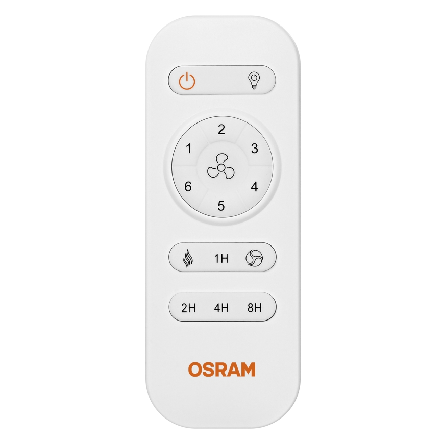 Osram - LED prigušivo stropno svjetlo s ventilatorom PONIENTE LED/36W/230V 3000/4000/6500K + daljinski upravljač