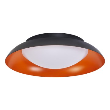 Osram - prigušivo stropno LED svjetlo ORBIS PLATE LED/19W/230V Ø 31 cm narančasta/crna