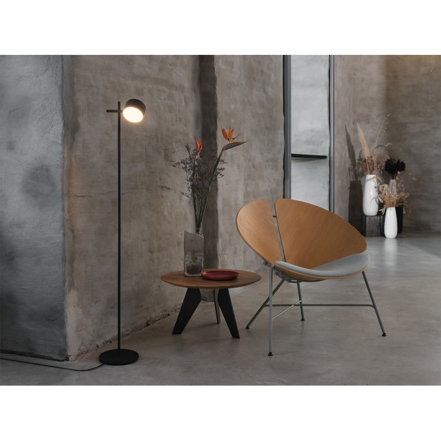 Osram - LED podna lampa s dodirom i prigušivanjem DECOR KYOTO LED/12W/230V CRI 90 crna