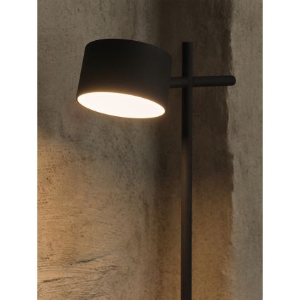 Osram - LED podna lampa s dodirom i prigušivanjem DECOR KYOTO LED/12W/230V CRI 90 crna