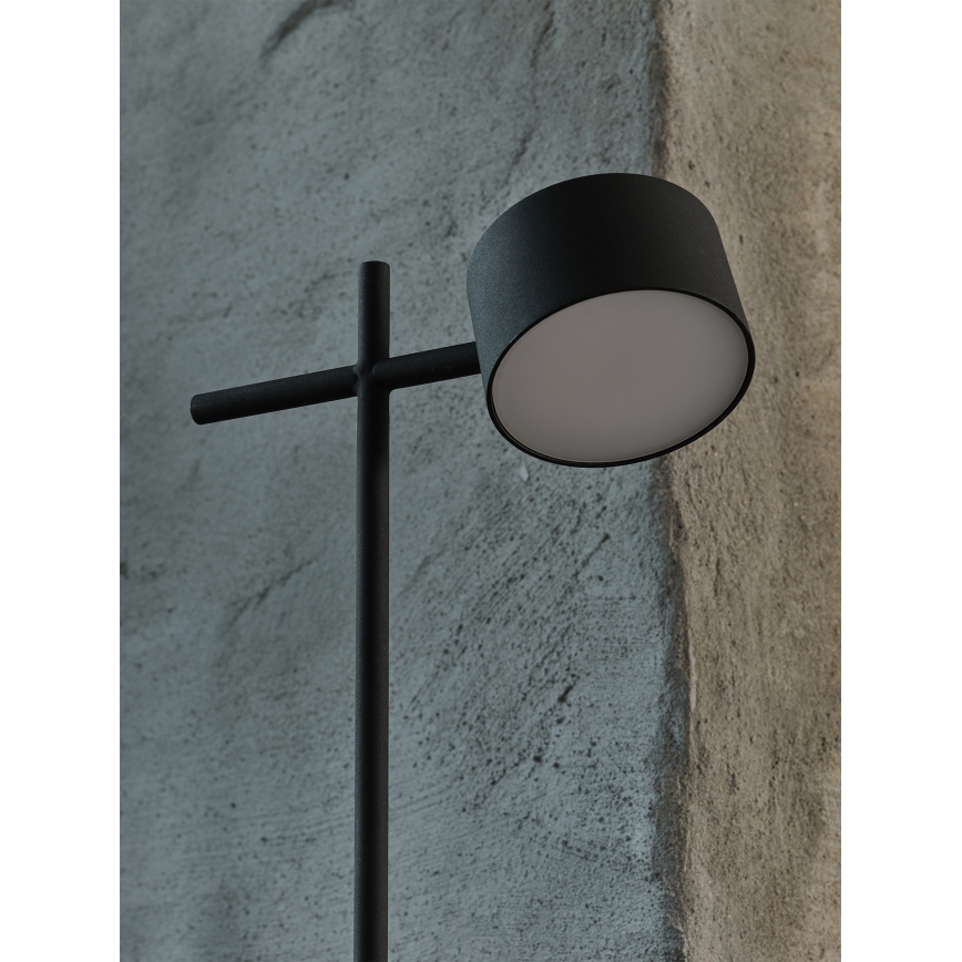 Osram - LED podna lampa s dodirom i prigušivanjem DECOR KYOTO LED/12W/230V CRI 90 crna