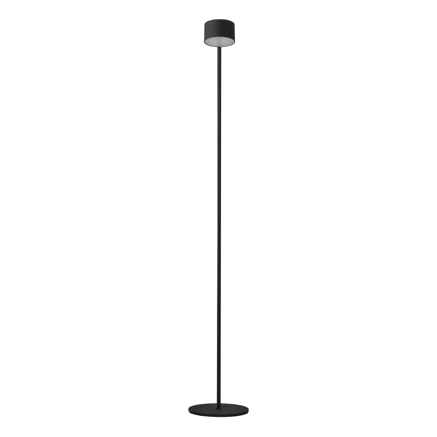 Osram - LED podna lampa s dodirom i prigušivanjem DECOR KYOTO LED/12W/230V CRI 90 crna