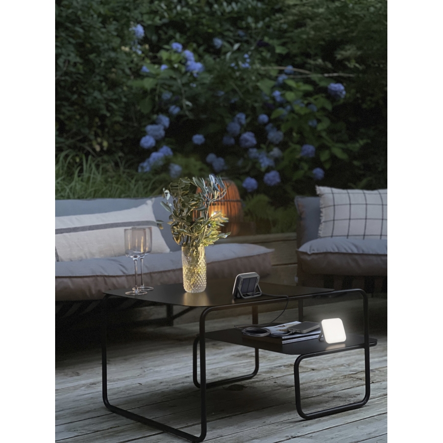 Osram - Prijenosna solarna LED svjetiljka NIGHTLUX LED/2W/5V IP54 siva