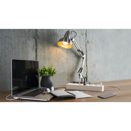 Osram - Produžni kabel SMART+ 4Z tip F + 2xUSB-A + 2xUSB-C Wi-Fi