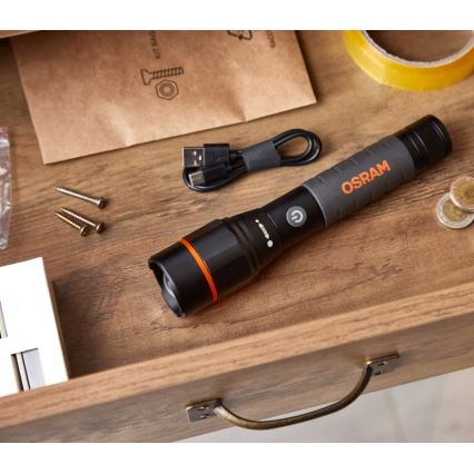 Osram - LED punjiva svjetiljka s prigušivanjem LEDINSPECT PRO TORCH 1200 LED/13W/3,6V 4000 mAh IP44
