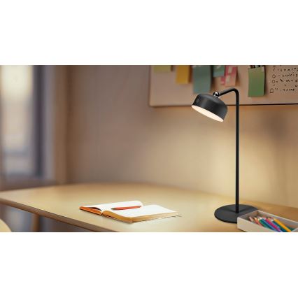 Osram - Punjiva LED stolna svjetiljka 3u1 DECOR HELPER s podesivom svjetlinom LED/1,8W/5V crna