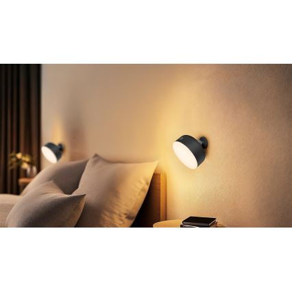 Osram - Punjiva LED stolna svjetiljka 3u1 DECOR HELPER s podesivom svjetlinom LED/1,8W/5V crna