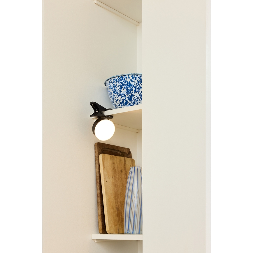 Osram - Punjiva LED stolna svjetiljka 3u1 DECOR HELPER s podesivom svjetlinom LED/1,8W/5V crna